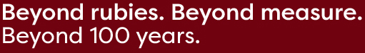Beyond Rubies. Beyond Measure